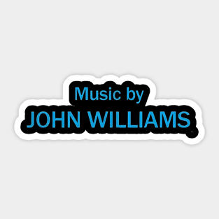 john williams Sticker